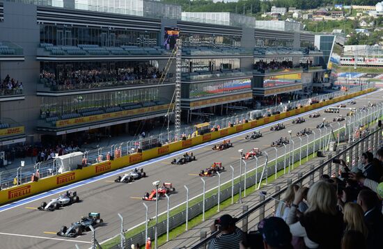 Formula 1 Russian Grand Prix. Races