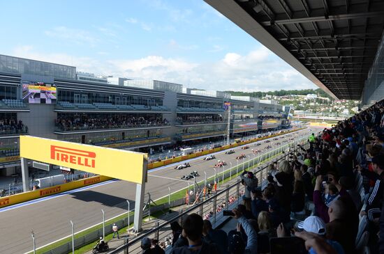 Formula 1 Russian Grand Prix. Races