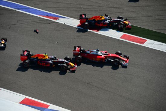 Formula 1 Russian Grand Prix. Races