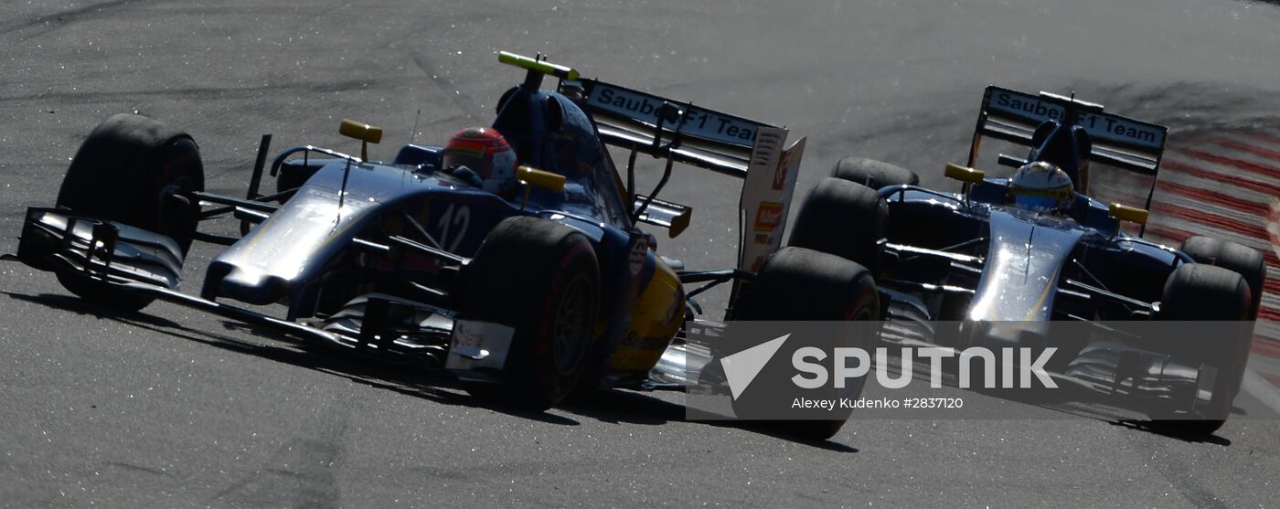 Formula 1 Russian Grand Prix. Races