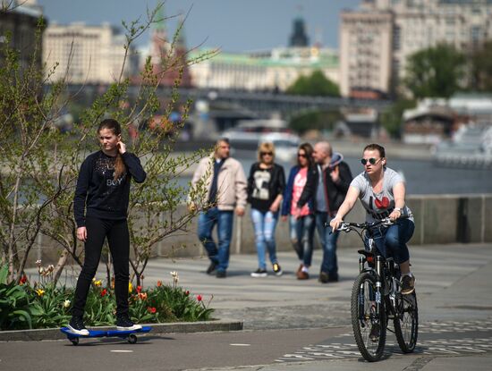 Moscow parks launch summer season