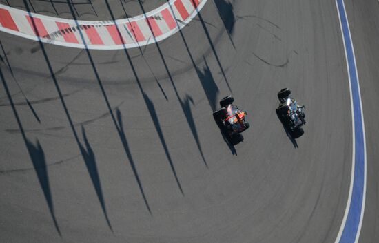 Formula 1 Russian Grand Prix. Races