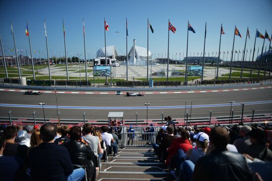 Formula 1 Russian Grand Prix. Races