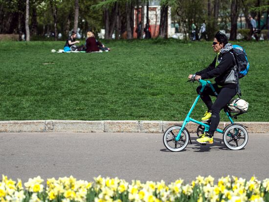 Moscow parks open summer season