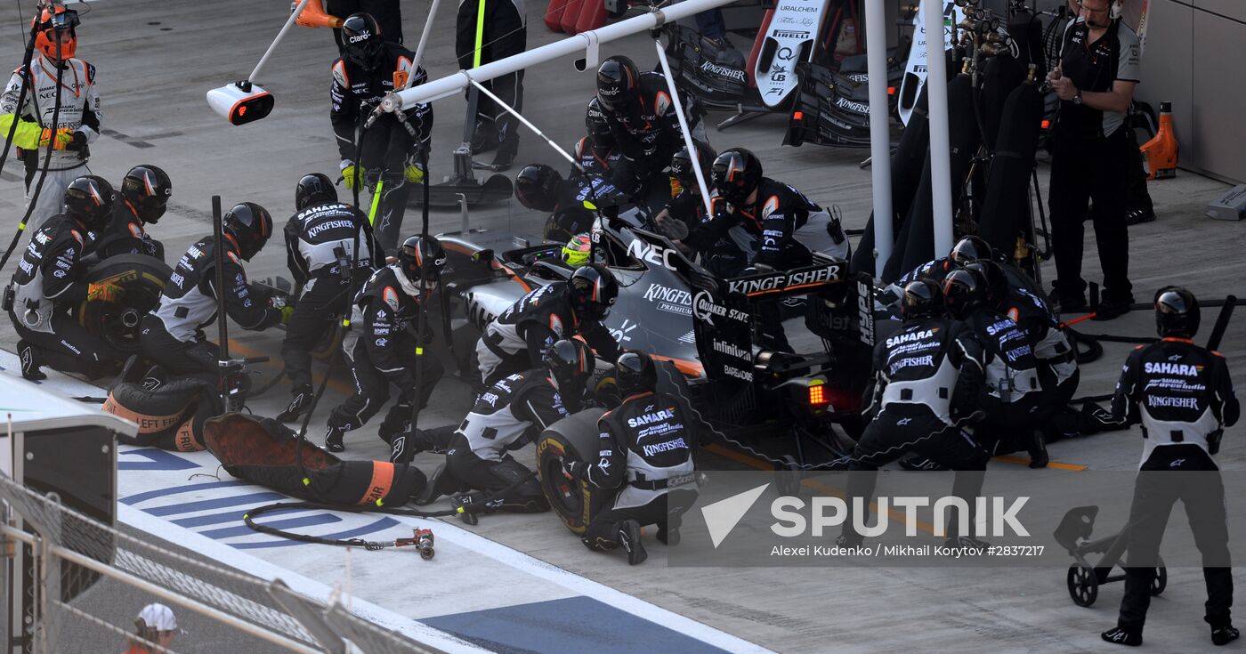 Formula 1 Russian Grand Prix. Race