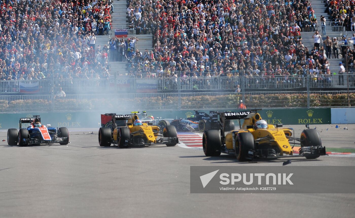 Formula 1 Russian Grand Prix. Race