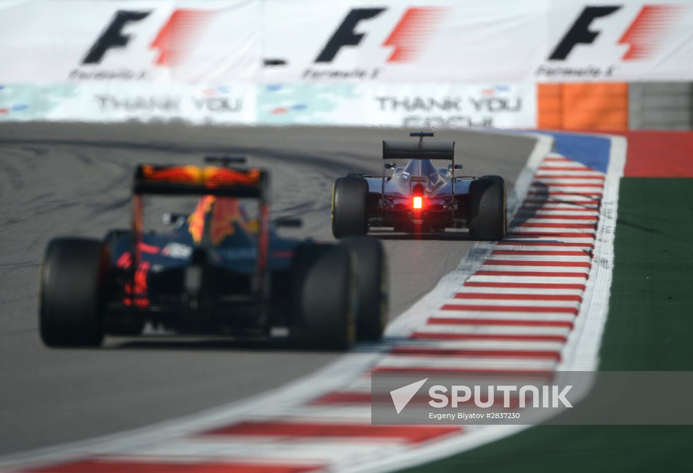 2016 Formula 1 Russian Grand Prix. Race