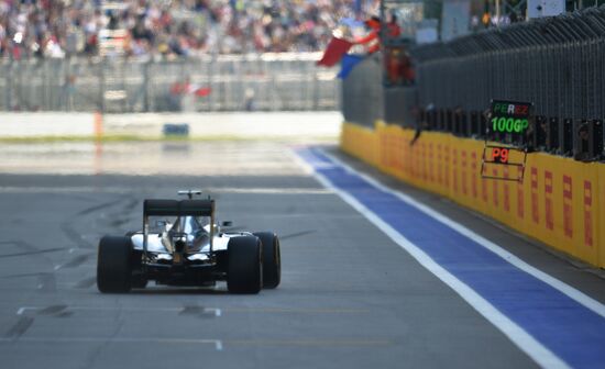 Formula 1 Russian Grand Prix. Race