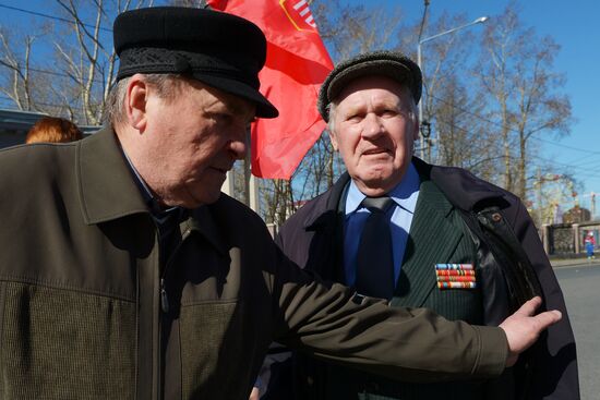 May 1 celebrated in Russia