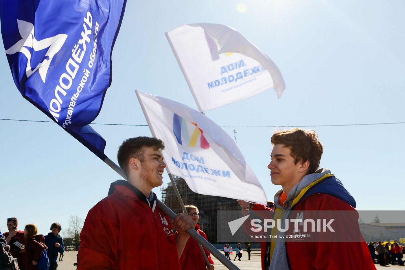 May 1 celebrated in Russia