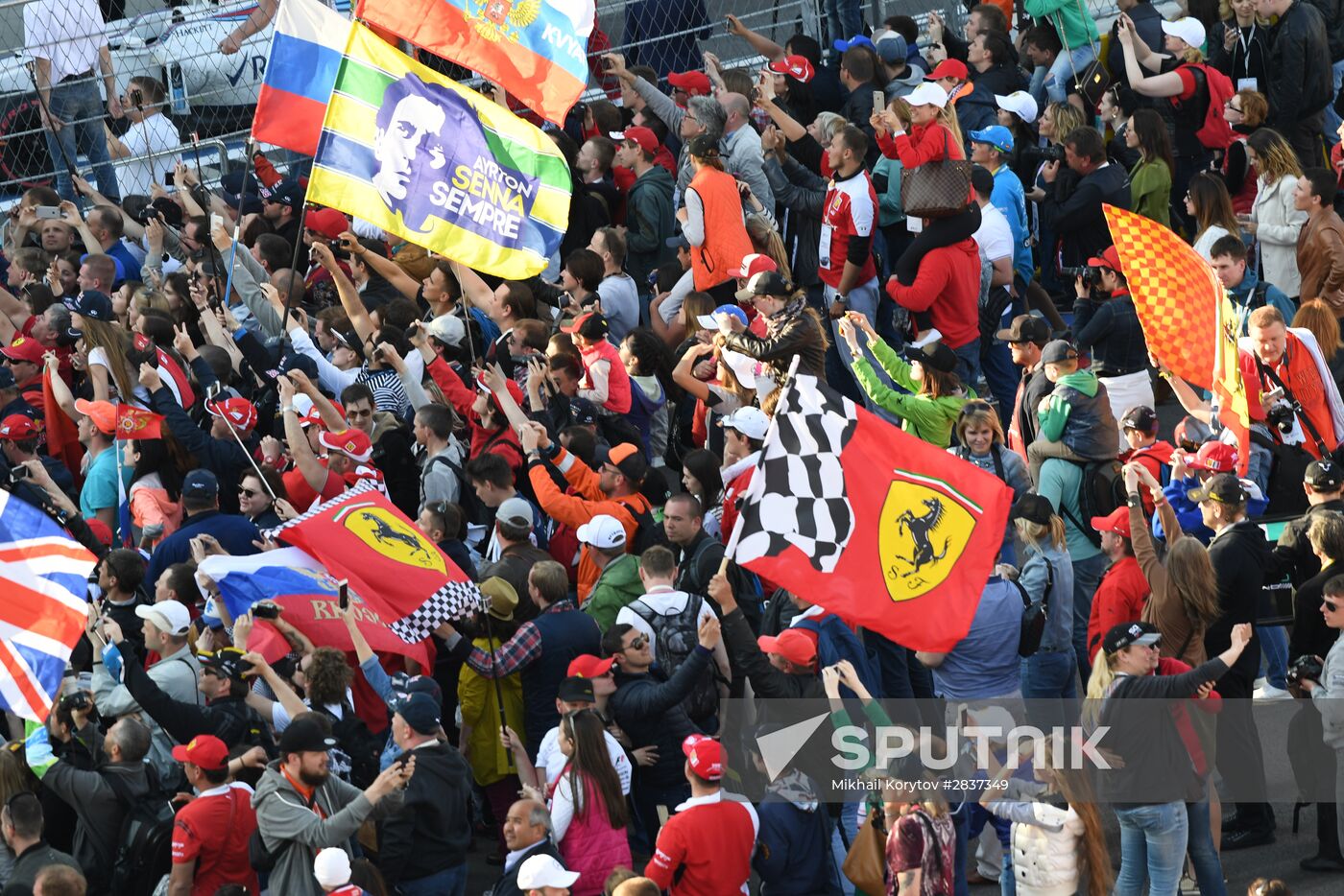 Formula 1 Russian Grand Prix. Race