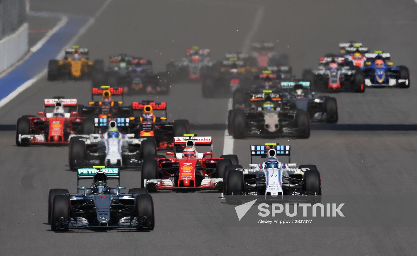 Formula 1 Russian Grand Prix. Races