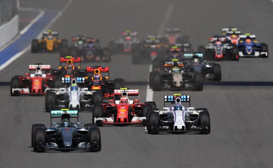 Formula 1 Russian Grand Prix. Races