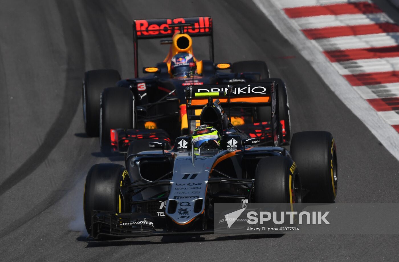 2016 Formula 1 Russian Grand Prix. Race