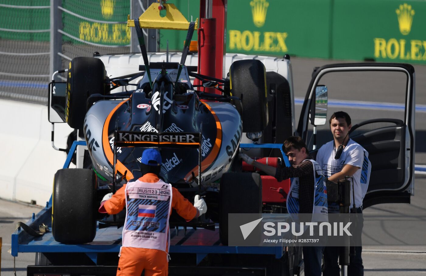 2016 Formula 1 Russian Grand Prix. Race