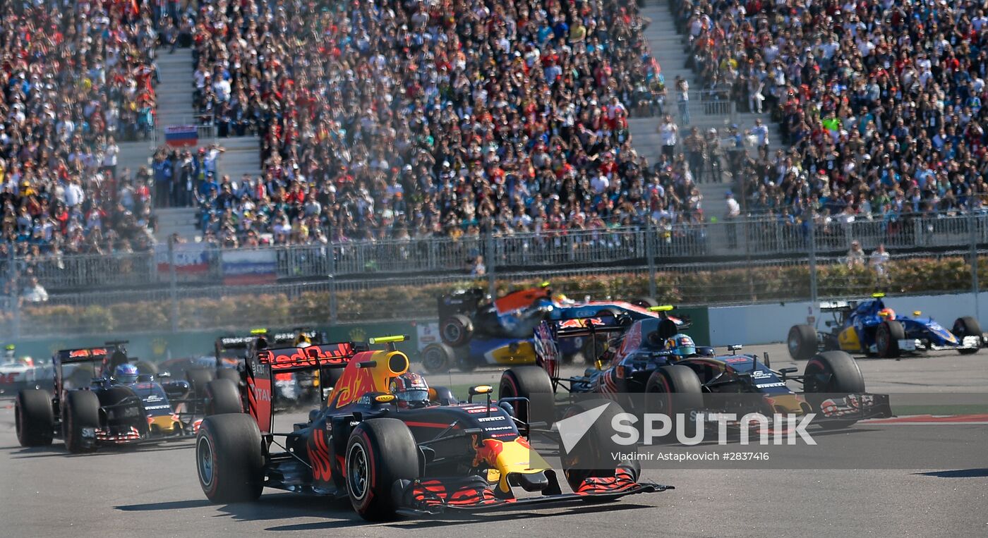 Formula 1 Russian Grand Prix. Races