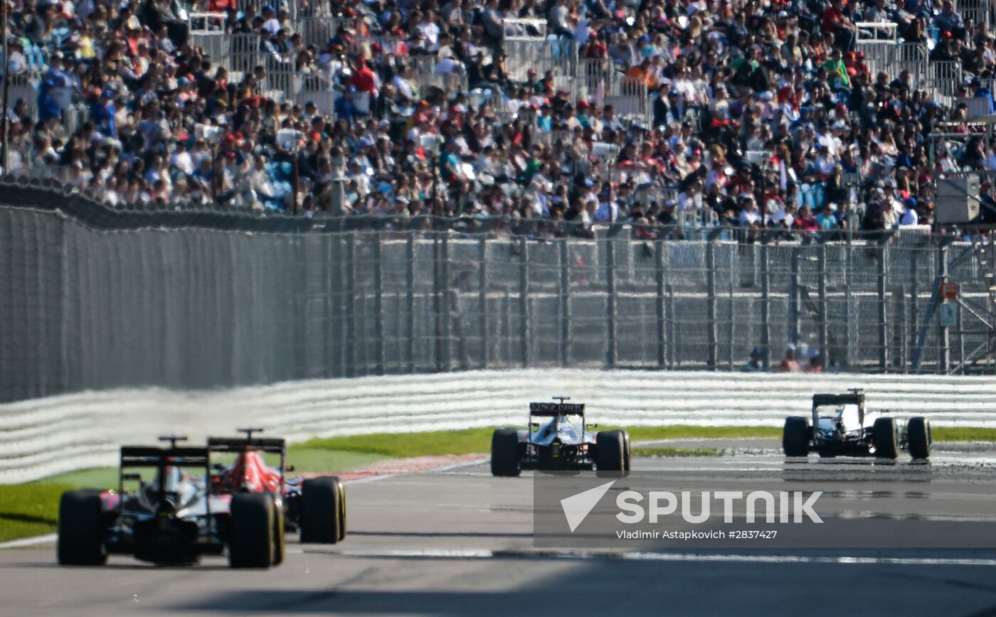 Formula 1 Russian Grand Prix. Races