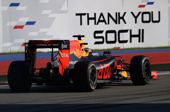 2016 Formula 1 Russian Grand Prix. Race