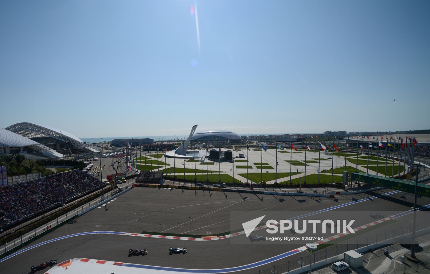 Formula 1 Russian Grand Prix. Races