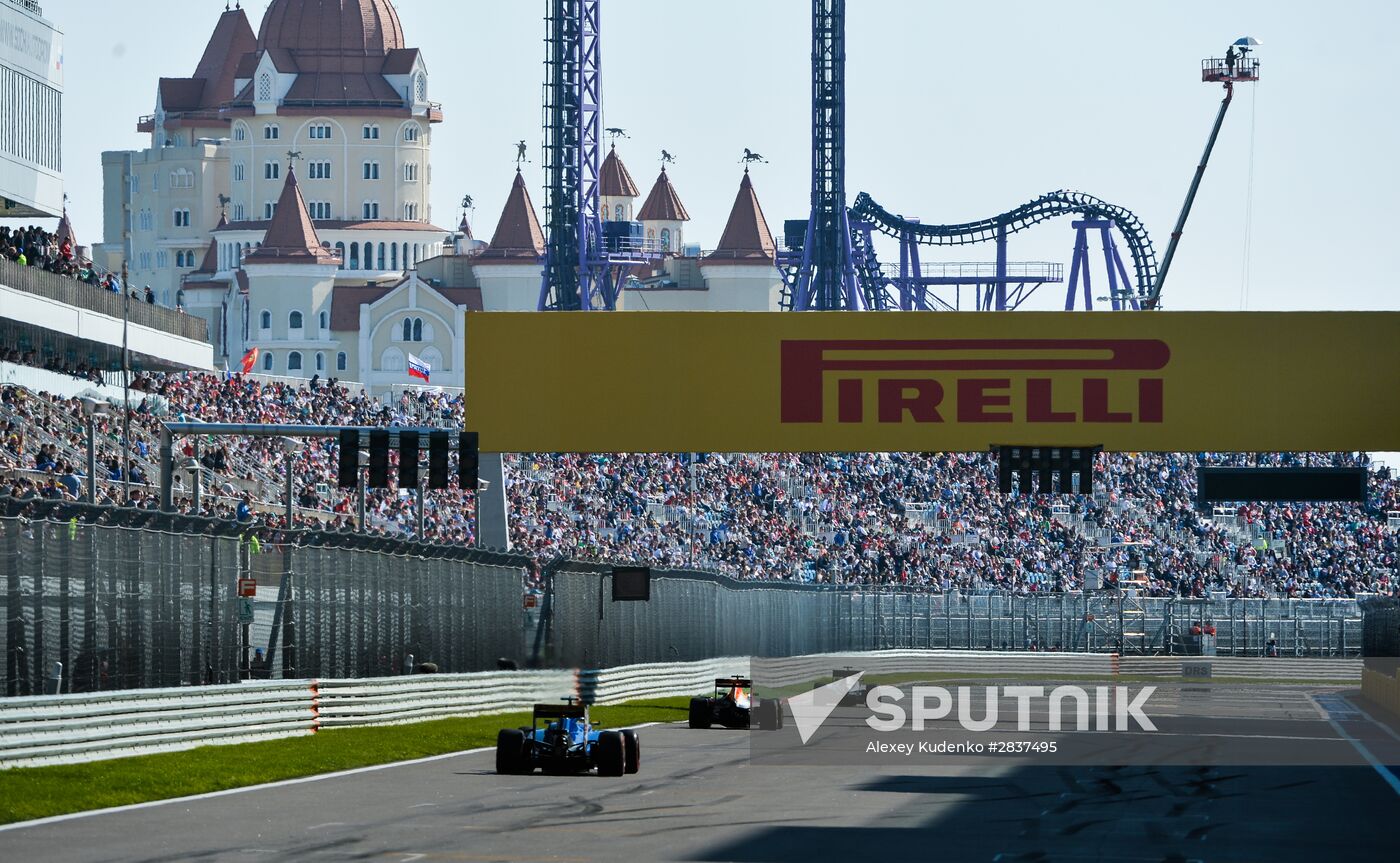 Formula 1 Russian Grand Prix. Races