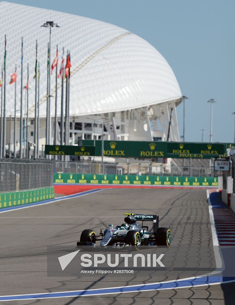 Formula 1 Russian Grand Prix. Races
