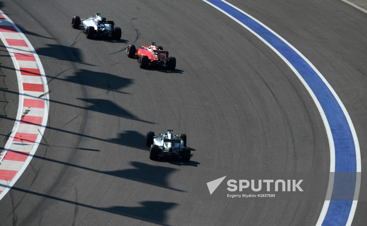 Formula 1 Russian Grand Prix. Races