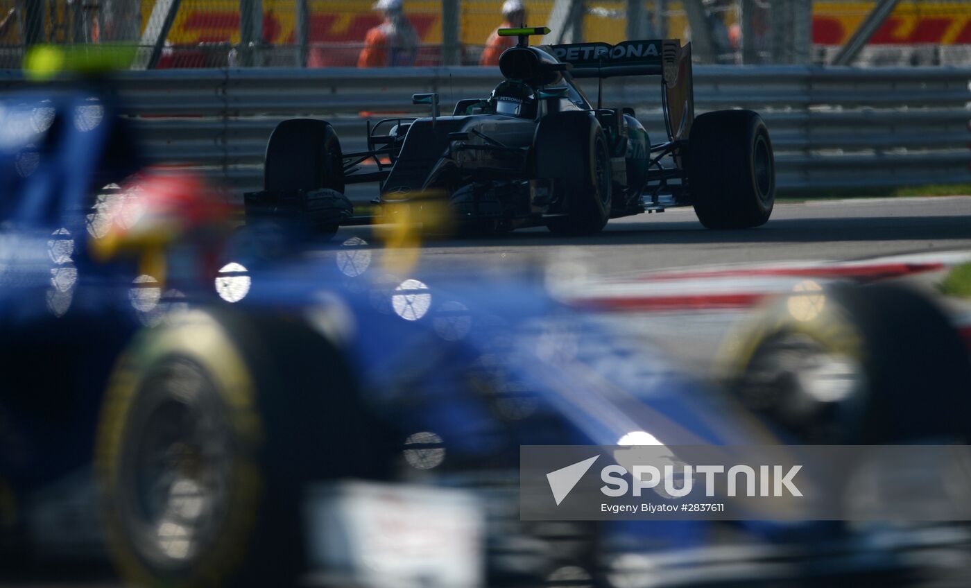 2016 Formula 1 Russian Grand Prix. Race