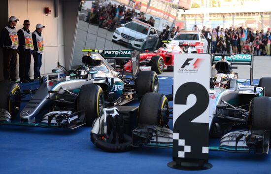 Formula 1 Russian Grand Prix. Races