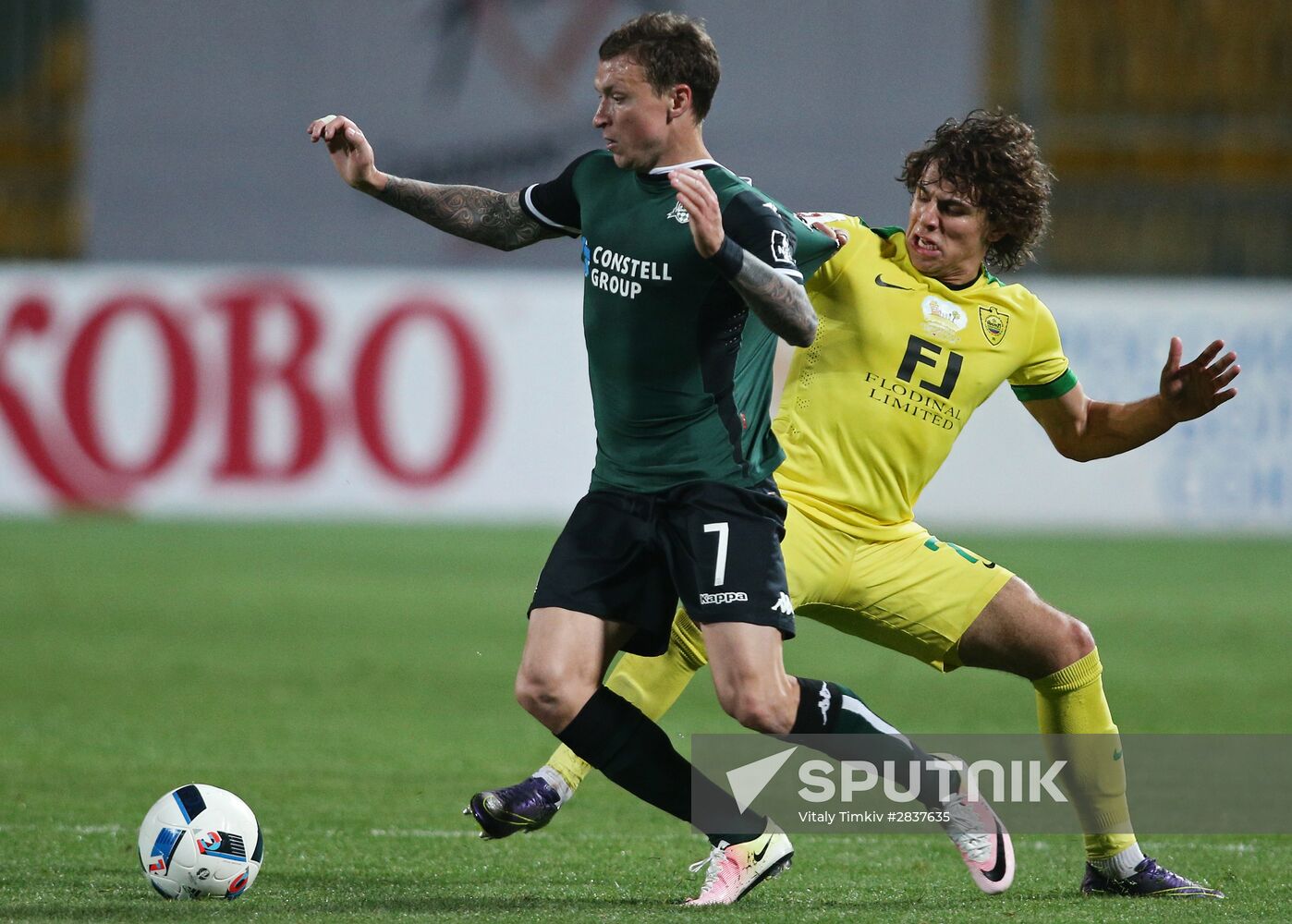 Russian Football Premier League. Krasnodar vs. Anzhi