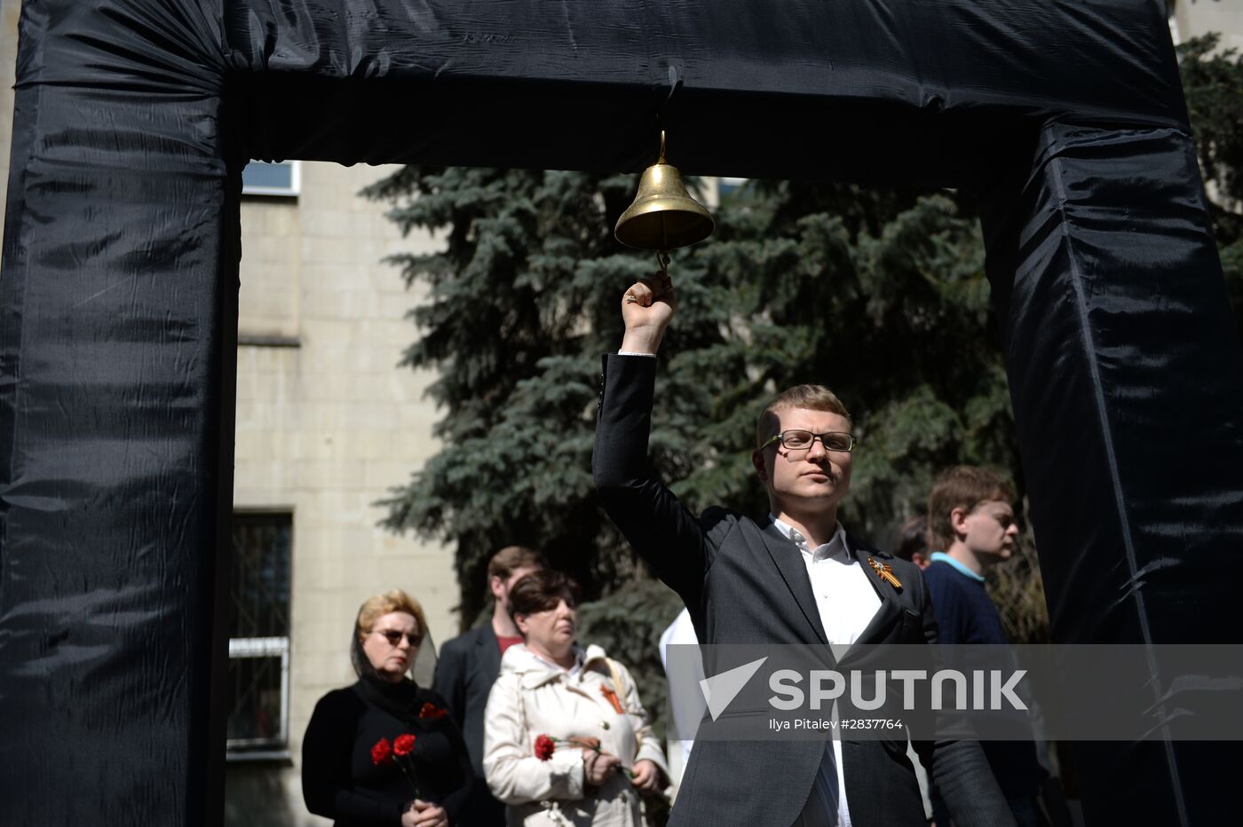 Moscow commemorates those killed in Odessa Trade Unions' House fire