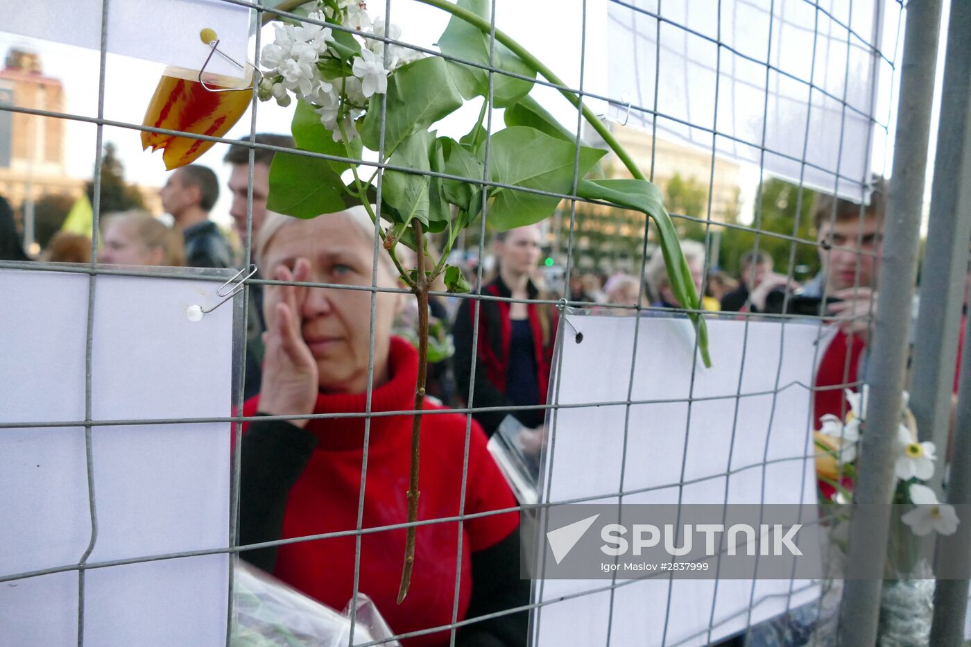 Requiem rally in Donetsk devoted to May 2, 2014 tragedy in Odessa