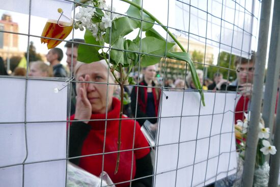Requiem rally in Donetsk devoted to May 2, 2014 tragedy in Odessa