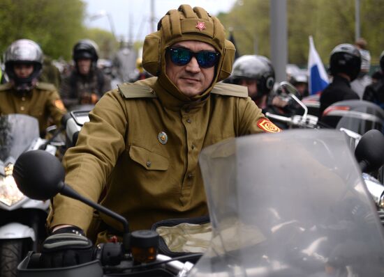 Night Wolves start new biker season