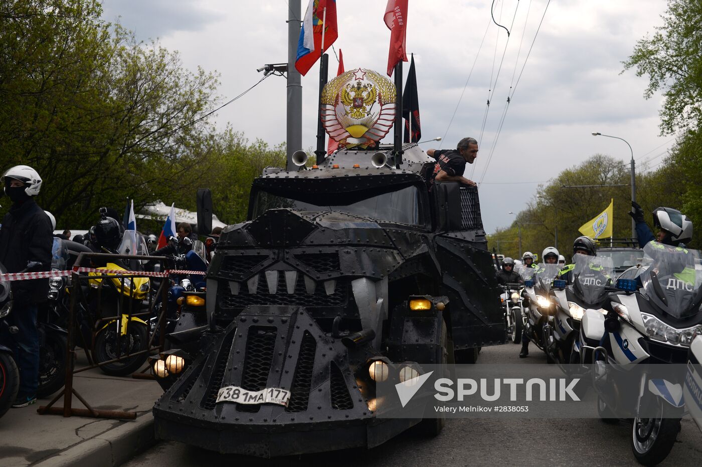 Night Wolves start new biker season