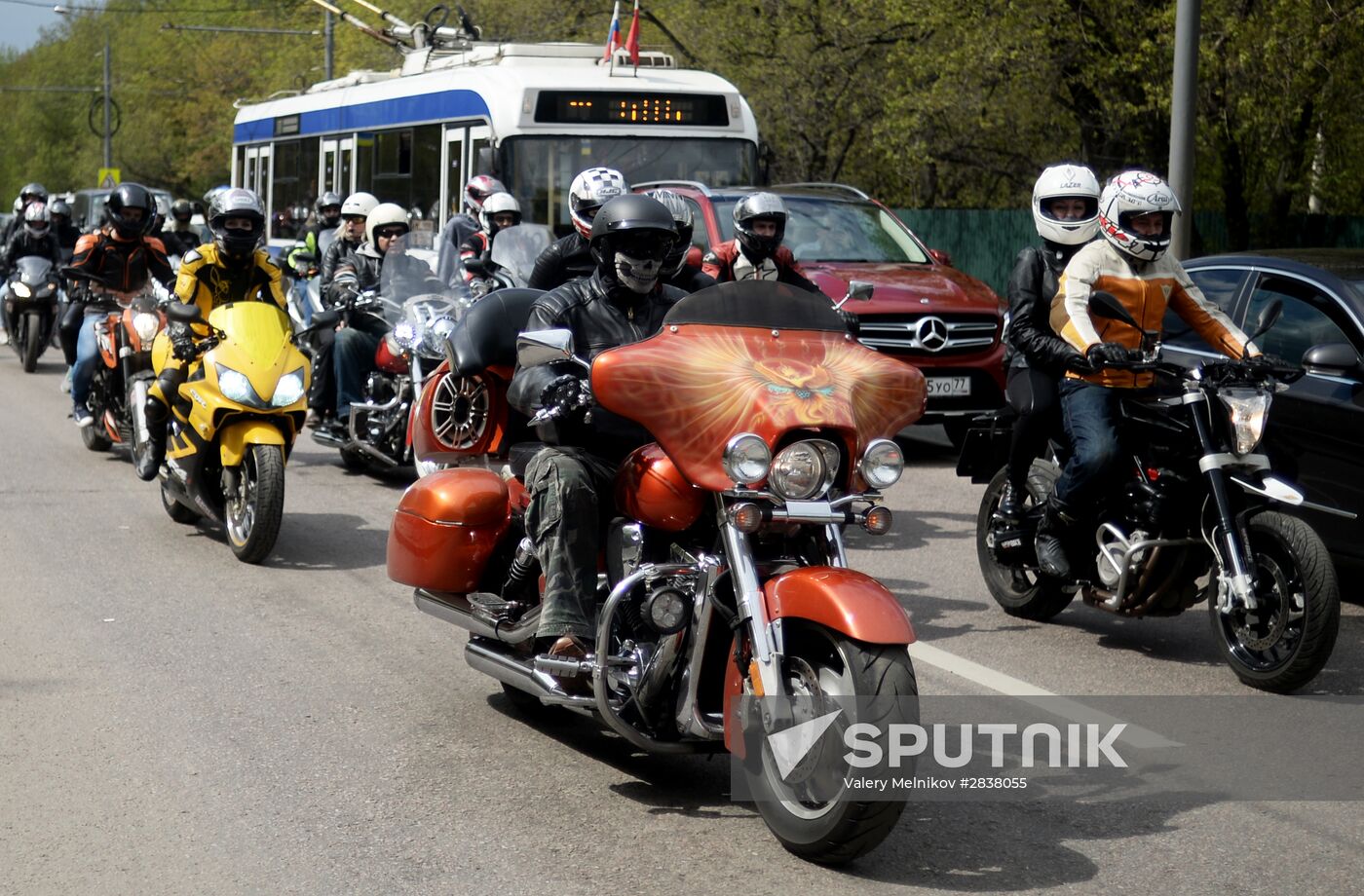 Night Wolves start new biker season