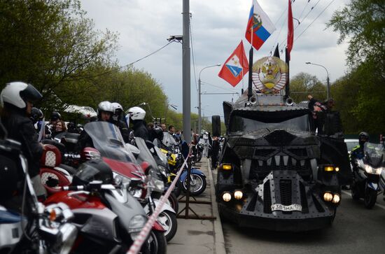 Night Wolves start new biker season