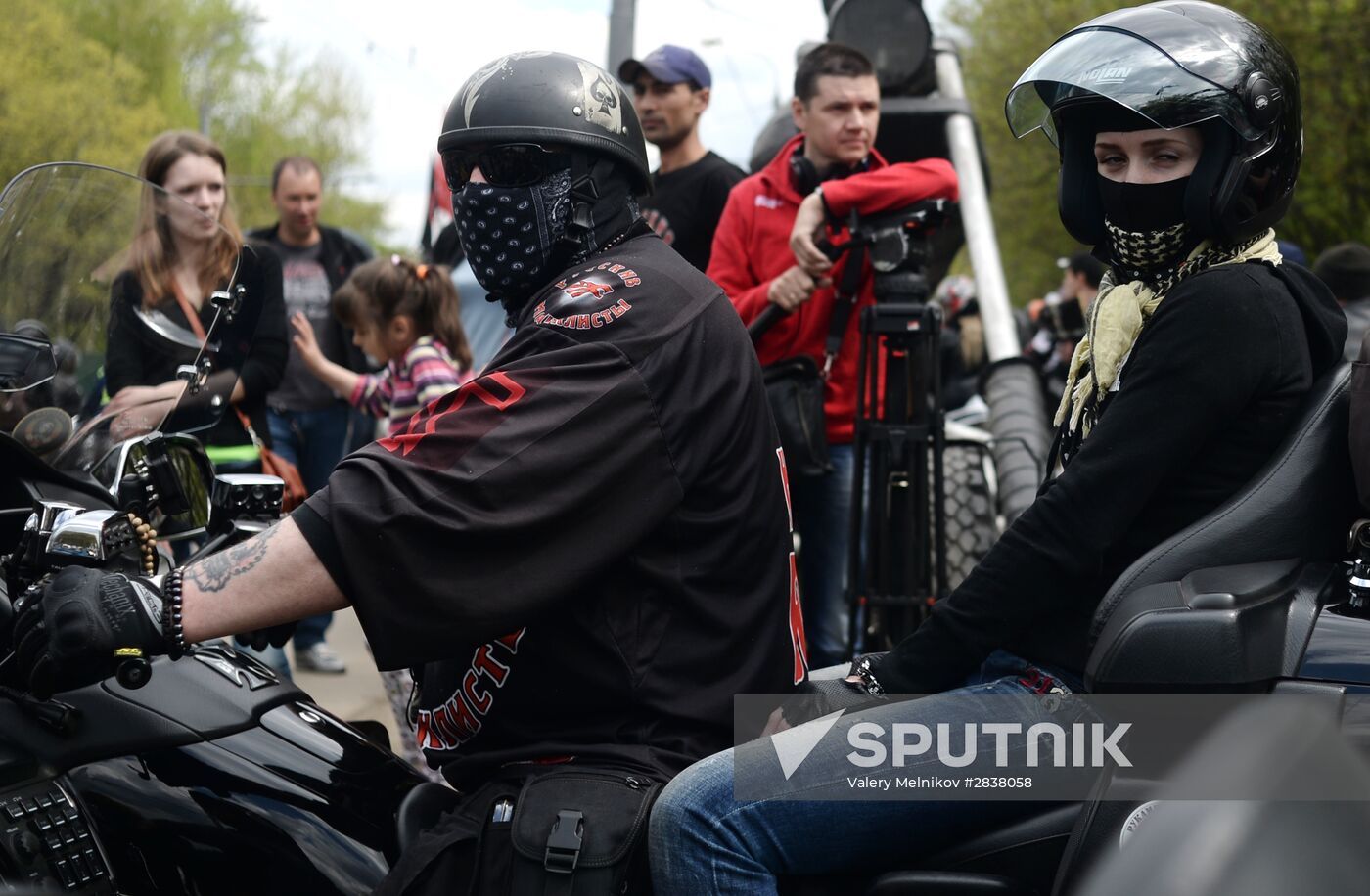 Night Wolves start new biker season