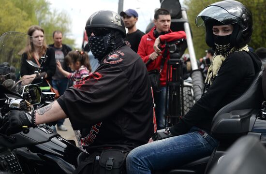 Night Wolves start new biker season