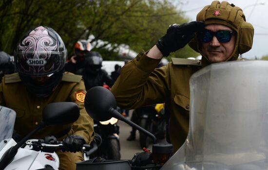 Night Wolves start new biker season