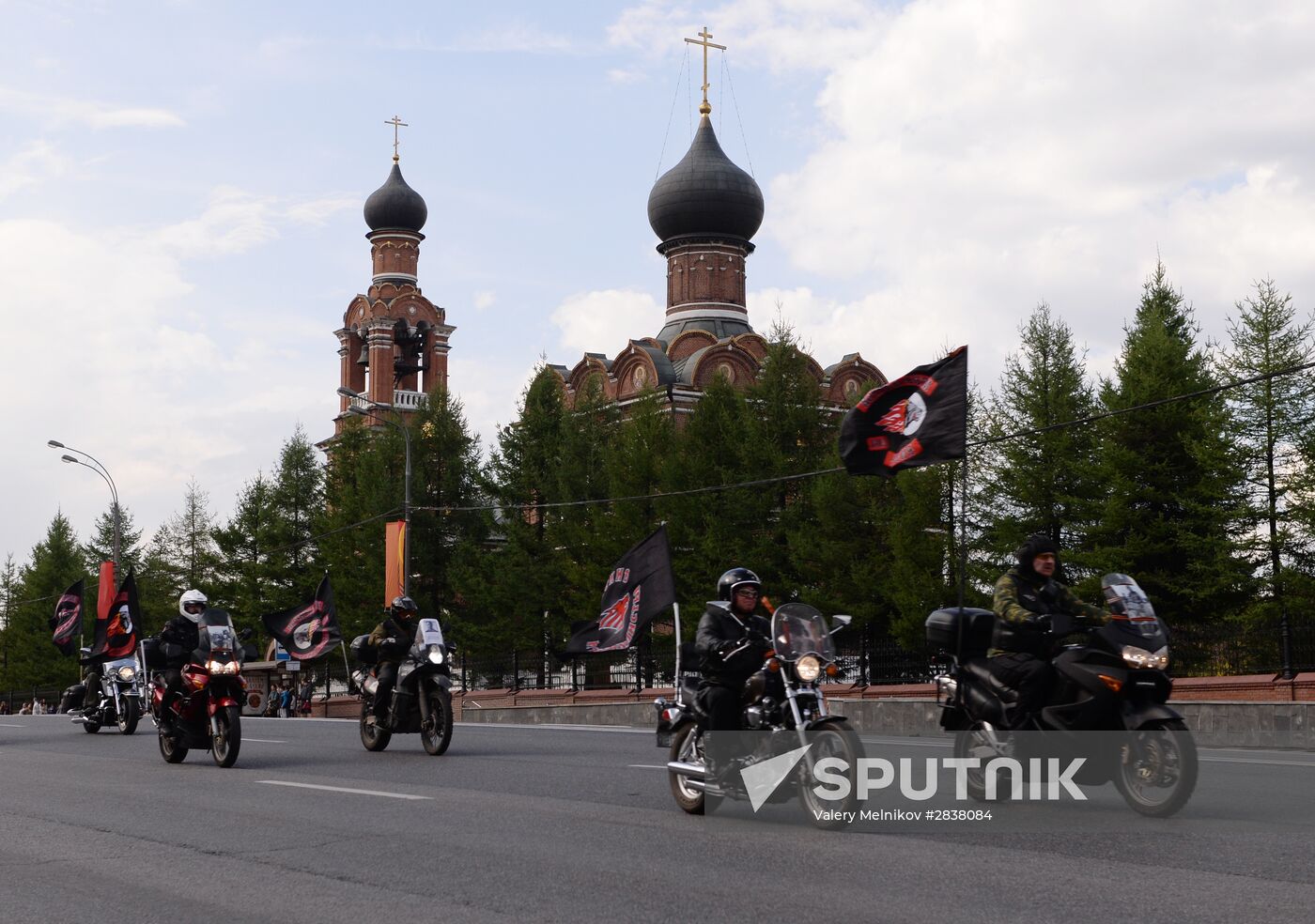 Night Wolves start new biker season