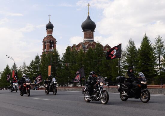 Night Wolves start new biker season