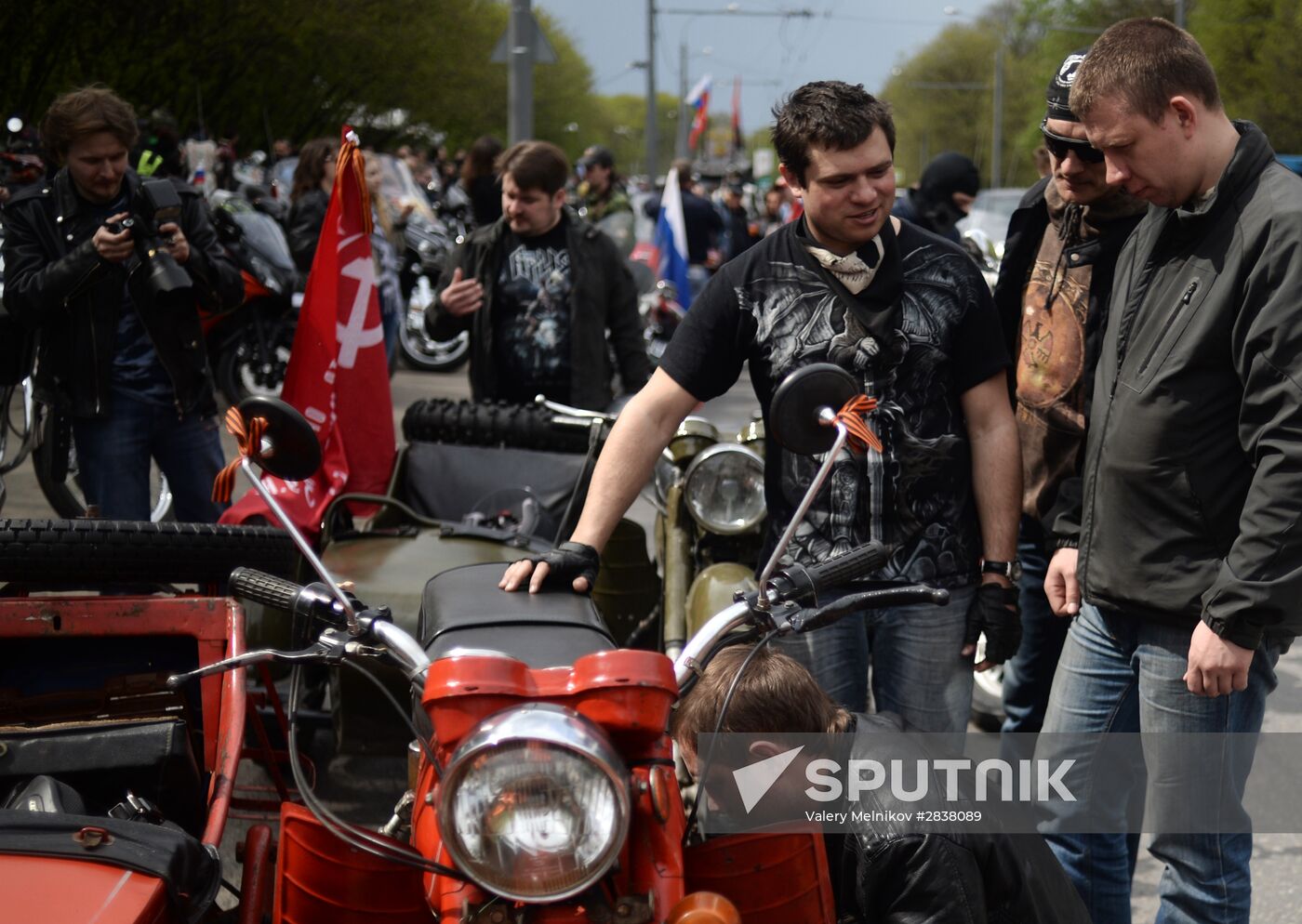 Night Wolves start new biker season