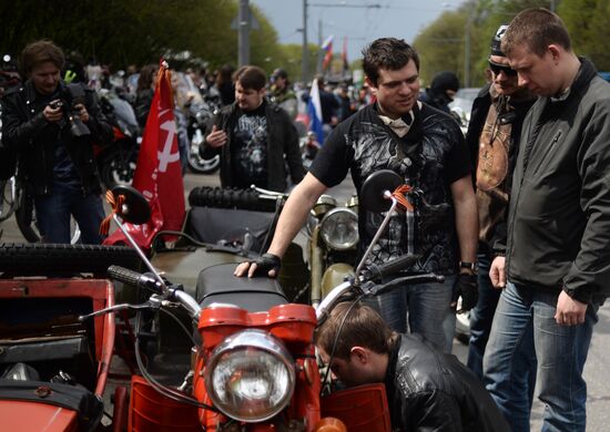 Night Wolves start new biker season