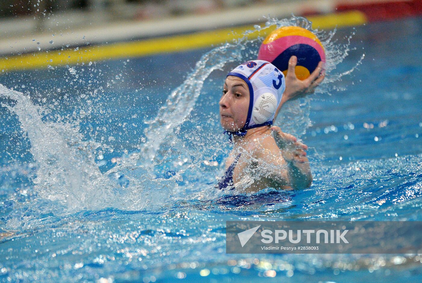 FINA Water Polo World League. Women. Russia vs. Spain