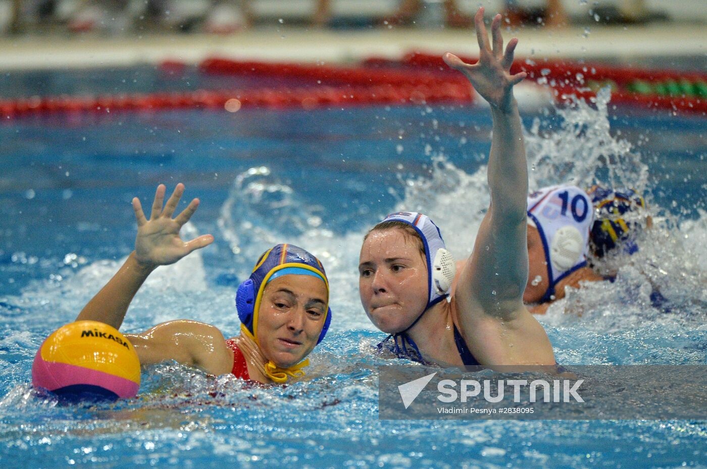 FINA Water Polo World League. Women. Russia vs. Spain