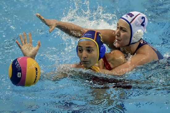 FINA Water Polo World League. Women. Russia vs. Spain