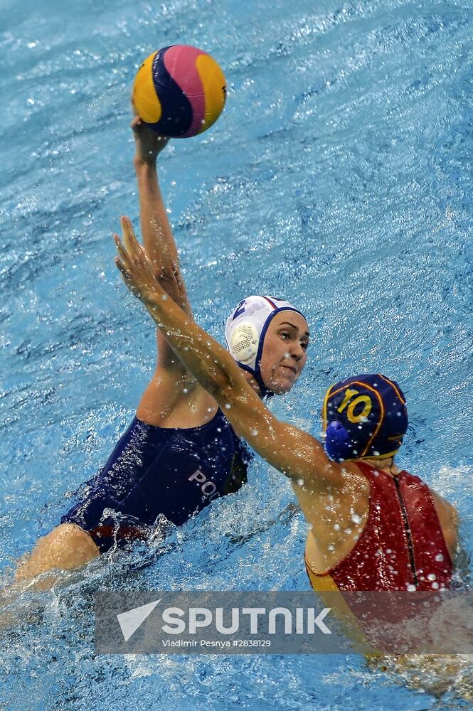 FINA Water Polo World League. Women. Russia vs. Spain