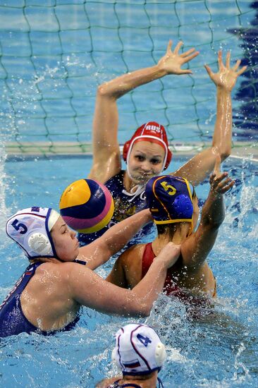 FINA Water Polo World League. Women. Russia vs. Spain