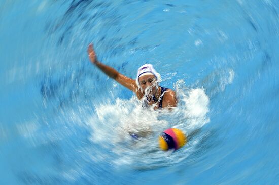 FINA Water Polo World League. Women. Russia vs. Spain