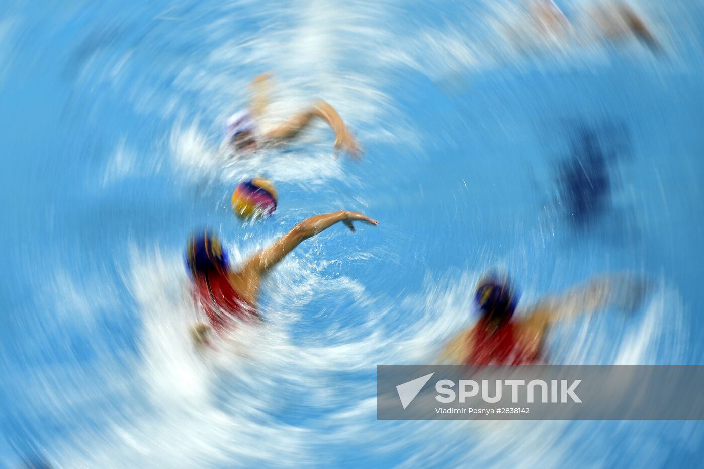 FINA Water Polo World League. Women. Russia vs. Spain
